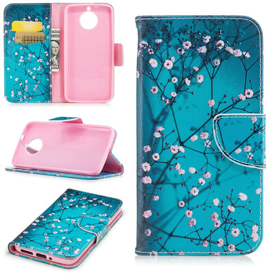 

BEFOSPEY Painting PU LeatherSoft TPU Card Slot Stand Wallet Case For Motorola Moto G5S 52"2017