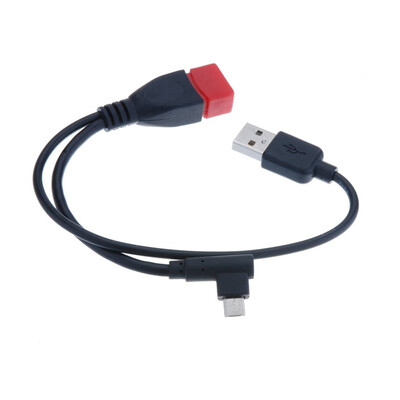 

New Red USB 2.0 OTG Micro 5pin Male to USB Female Converter Adapter Cable 28cm