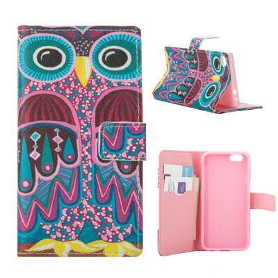 

MOONCASE ЧЕХОЛ ДЛЯ Huawei Ascend P8 Flip PU Leather Fold Wallet Card Slot Kickstand Back [Pattern series] /a12