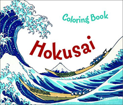 

Hokusai Colouring Book