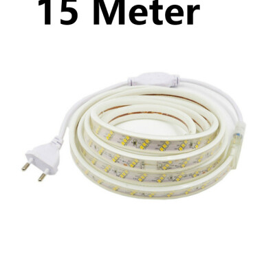 

Waterproof 220V Led Strip 2835 180LedsM With EU Power Adapter Flexible LED Tape Ribbon outdoor 1M 2M 5M 10M 15M 20M