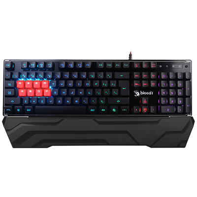 

SFYTQ A4TECH B3370R Optical Axis RGB Color Man Full Speed ​​Keyboard