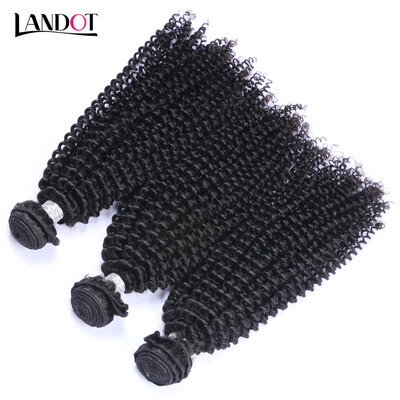 

8A Indian Kinky Curly Virgin Hair 100 Human Hair Weaves 3 Bundles Lot Unprocessed Indian Curly Remy Hair Extensions Natural Black