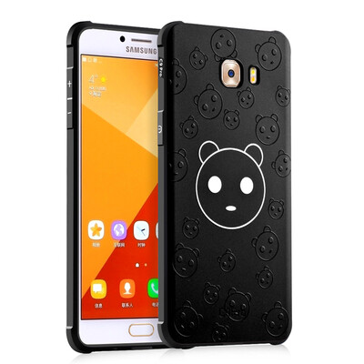 

Goowiiz Fashion Phone Case For Samsung Galaxy C5C7C7 ProC9 Pro Luxury 3D Cute Cartoon Slim Full Soft Silicone