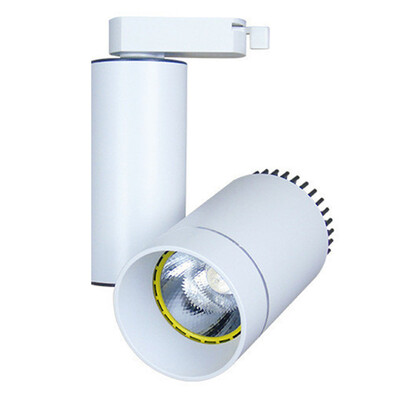 

Track Lighting LED 12W White Black Shell Aluminum AC85-240V Daylight Warm White Lighting 1pack