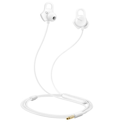 

Glory heart clear headphones heart rate smart headphones AM16 binaural stereo cable heart rate headphones pearl white