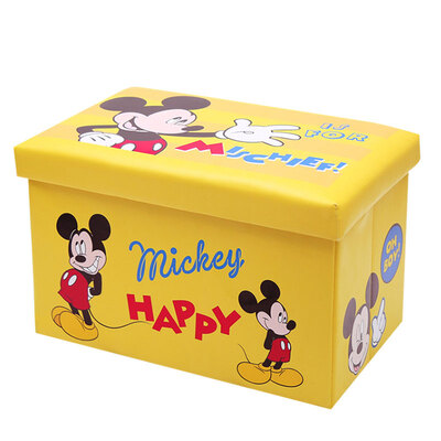 

Disney DISNEY Mickey PU storage stool storage box