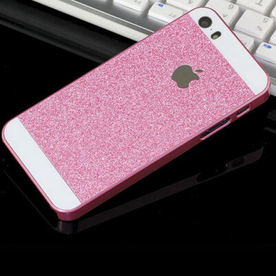 

HOT Sparkle Bling Glitter Candy Color TPU Soft Case Cover For iPhone 5S