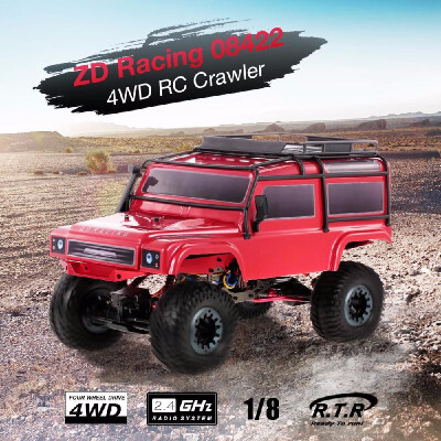 

ZD Racing 08422 18 24G 2CH 4WD RC Rock Crawler Off-Road Climbing Buggy Car