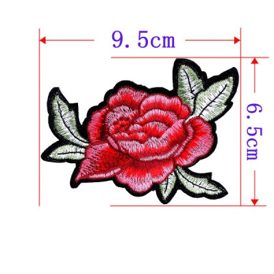 

1 Pcs Top Flower Patches Iron-on Sew-on Letter Sequined Motif Applique Garment Children Women DIY Clothes Sticker Wedding Party