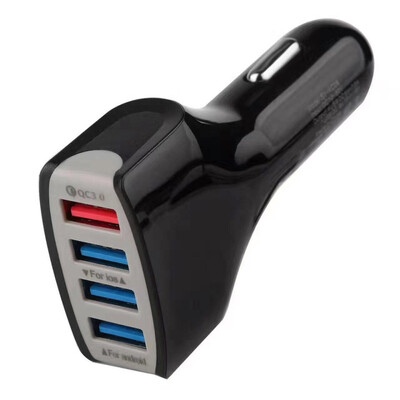 

AFILADO Usb Автомобильное зарядное устройство для iPhone X 8 Quick Charge 3.0 4-портовый зарядник для Samsung S8 S9 Huawei Xiaomi