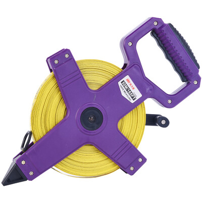 

Tuopupu portable ruler fiber ruler 50M shelf ruler ruler tape measure softness tape measure tape road construction engineering measurement tool TU1550