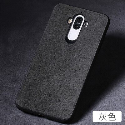 

Genuine Leather Phone Case For Huawei Mate 9 10 Suede leather Back Cover For P9 P10 Plus Cases