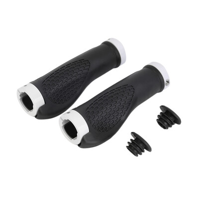 

Ergonomic Rubber Mountain Bike Bicycle Handlebar Grips Cycling Lock-On Ends