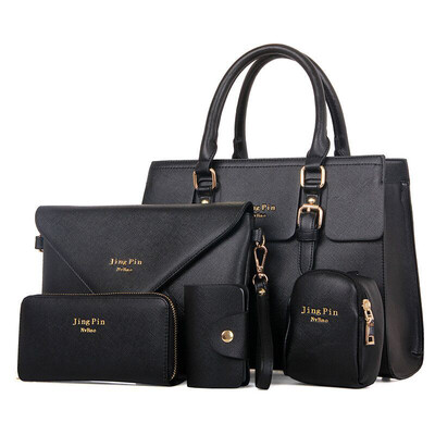 

Fashion Womens Bag Simple 5pcs Bags Elegant Shoulder Handbags