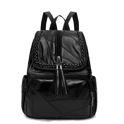

Weis Soft Leather PU Backpack Female Backpack B-NVBM6898
