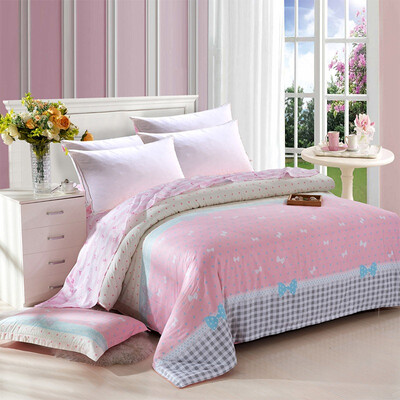 

Ai Wei bedding home textiles cotton quilt single double cotton quilt 200 230 small fresh