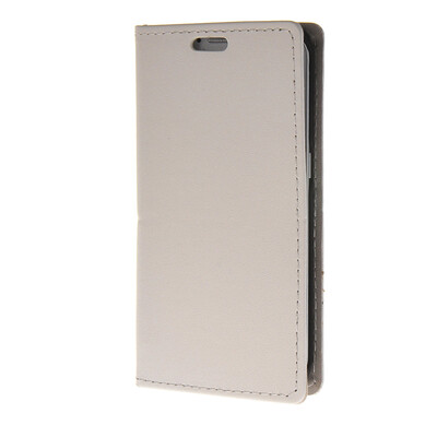 

MOONCASE Protection Leather Wallet Flip Card Slot Holster Pouch Stand Shell Back Case Cover for Samsung Galaxy S6 Edge White