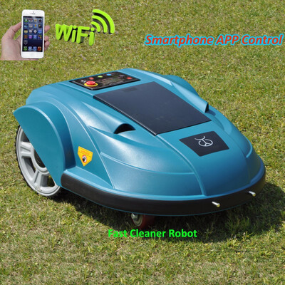 

Smartphone WIFI APP Wireless Control Robot Garden ToolLawn Mower Robot Updated with Water-proofed Charged