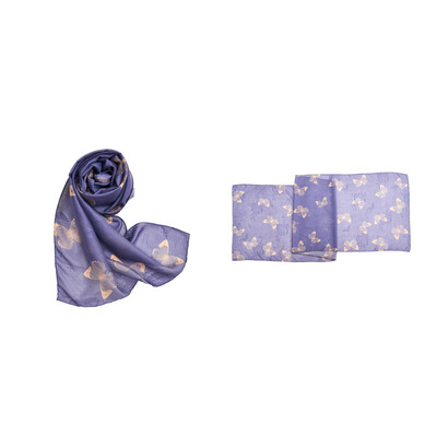 

Womens 100 silk scarf gift long scarf 032