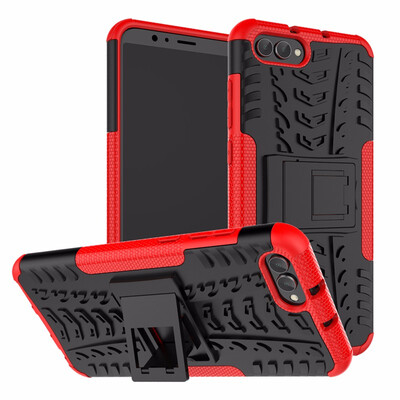 

Goowiiz Phone Case For Huawei Honor V109 Lite Armor Tire Texture Rugged Protection PCTPU Full Protection