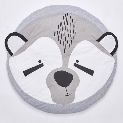 

Cute Floor Crawling Blanket Carpet Baby Bunny Rug Bear Photography Play Creeping Mats