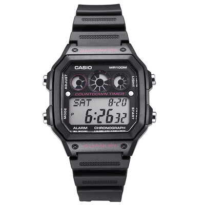 

CASIO watch outdoor sports watch waterproof mens watch AE-1300WH-1A2VDF
