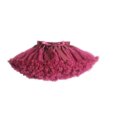 

Buenos Ninos Girls Solid Color Dance Tutu Pettiskirt 1-10T