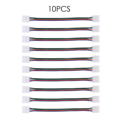 

4 Pin Extension Weld Line for RGB LED Strip Light 10 Pack