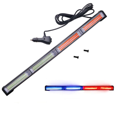 

Flashing single row bar lights traffic clearing warning car in the network strip light