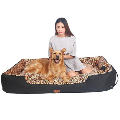 

Китайский юань домашнее животное с (HOOPET) Leopard осенью и зимой небольшой собаки питомника кошачьих туалетов домашних животных гнездо моющийся Тедди VIP Alaska Аксессуары для собак 60CM