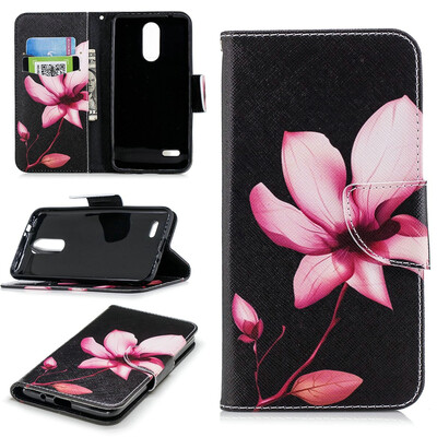 

BEFOSPEY Painting PU LeatherSoft TPU Card Slot Stand Wallet Case For LG K8201850