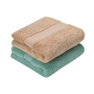 

NetEase carefully selected Egypt imported long-staple cotton towel cotton soft water-absorbing speed dry cleaning face towel cleansing towel wash towel beige mint green 2 loaded