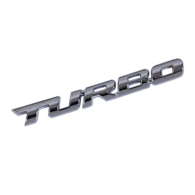 

New Turbo Universal Car Motorcycle 3D Metal Emblem Badge Decal Sticker