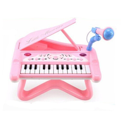 

Kids Electronic Organ Keyboard Piano 37 keys With Microphone Musical Toy Gift