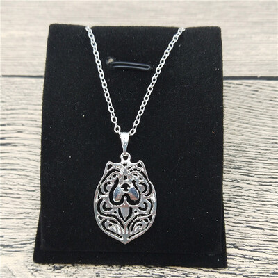 

New Chow Chow Necklace Trendy Style Chow Chow Pendant Necklace Women Fashion Pet Jewellery Animal Dog Jewellery