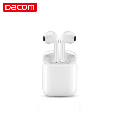 

Dacom fruit powder X Bluetooth headset wireless mini ultra small sports Air for Android Apple iPhone678X binaural pods in-ear white