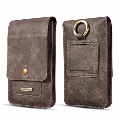 

Retro Leather Hook Pouch Phone Bag Belt Holster Cover Flip Wallet Phone Case for Samsung S9 note8 S8 s7edge for iPhone X 6 plus