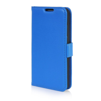 

MOONCASE High quality Leather Wallet Flip Card Slot Pouch Stand Shell Back ЧЕХОЛ ДЛЯ LG G2 Mini Blue