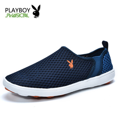 

PLAYBOY brand Summer,Breathable mesh,Sandbeach,Low-top casual sandal,Men's shoes