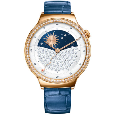 

HUAWEI WATCH Смарт-часы серии Xingyue (Swarovski искусственный камень из драгоценных камней) Многодисковый музыкальный плеер WeChat для оплаты звонка Bluetooth розовое золото