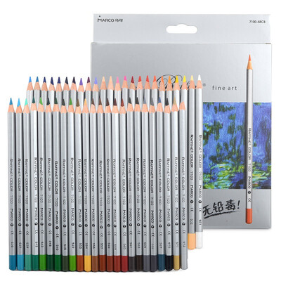 

Marco 7100-36CB Raffine series 36 color pencil color pen color lead paper box