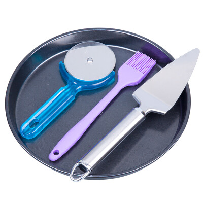 

【Jingdong Supermarket】 Jie Kai Nuo pizza tool set baking tools pizza plate pizza knife pizza shovel oil sweep four sets