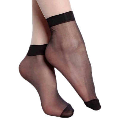 

Arctic cashmere 20 pairs of ladies sexy crystal stockings socks thin transparent spring&summer short stockings 1SJDSW1401ZuHe 20 black all