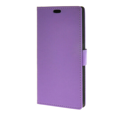 

MOONCASE Classical Multi Colored Leather Wallet Flip Card Slot Bracket Back Case Cover for Samsung Galaxy A8 Purple