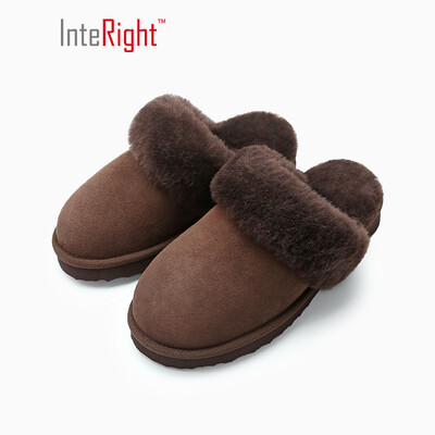 

INTERIGHT fur one warm home slippers brown 235