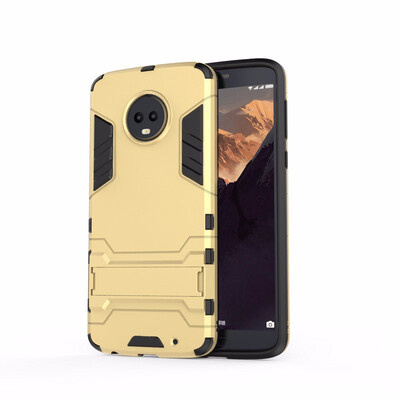 

for Motorola Moto G6 WIERSS Shockproof Hard Phone Case for Moto G6 Plus G6 Combo Armor Case Back Cover Fundas Caoa Coque