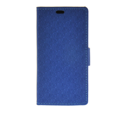 

MOONCASE Leather Side Flip Wallet Card Holder Stand Shell Pouch ЧЕХОЛ ДЛЯ Sony Xperia M4 Aqua Blue