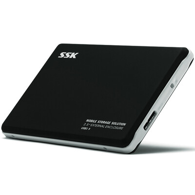 

SSK HE-V300 Black Hawk III25 inch mobile hard disk box USB30 SATA serial SSD solid state hard drive notebook hard drive external box black