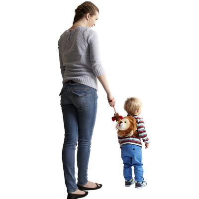 

Hug bear bébéar baby carrier anti-lost with baby anti-lost backpack childrens small bag parent-child belt with traction rope 601 lion